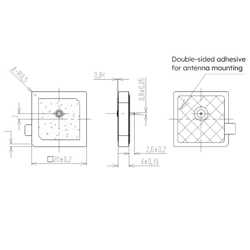 AIGC027 GPS Antenna dismension -EN -ABOOSTY