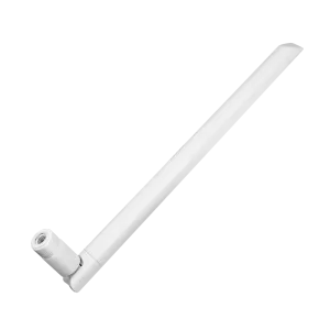 External 2.4&5.8G Dual-Band Wifi/BT White Swivel Whip Antenna