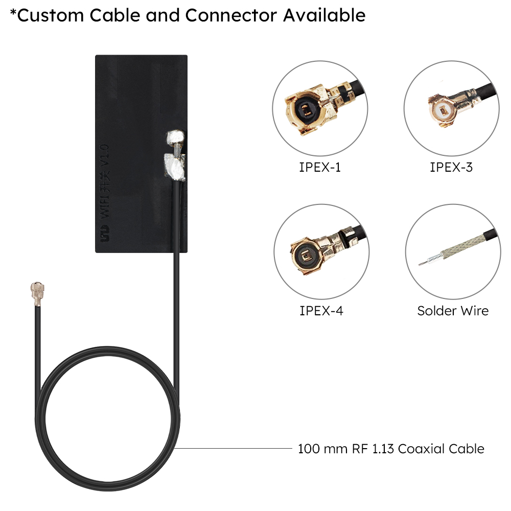 AIWF027-WiFi-Embedded-FPC-Antenna-Adhesive-Mount