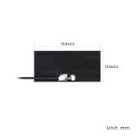 AIWF027-WiFi-Embedded-FPC-Antenna-size