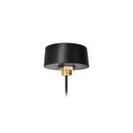 ABOOSTY AECM016 4G Round PIFA Antenna with SMA-Male Connector, Black UV Resistant Housing