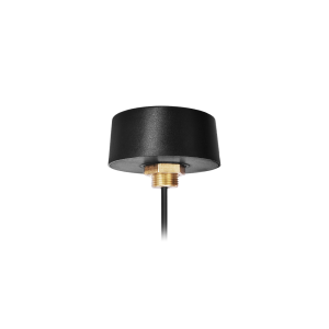 ABOOSTY AECM016 4G Round PIFA Antenna with SMA-Male Connector, Black UV Resistant Housing