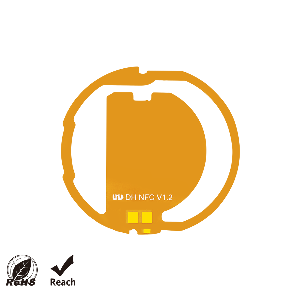 Compact FPC NFC antenna for wearables and handheld terminals Complied with RoHs and Reach