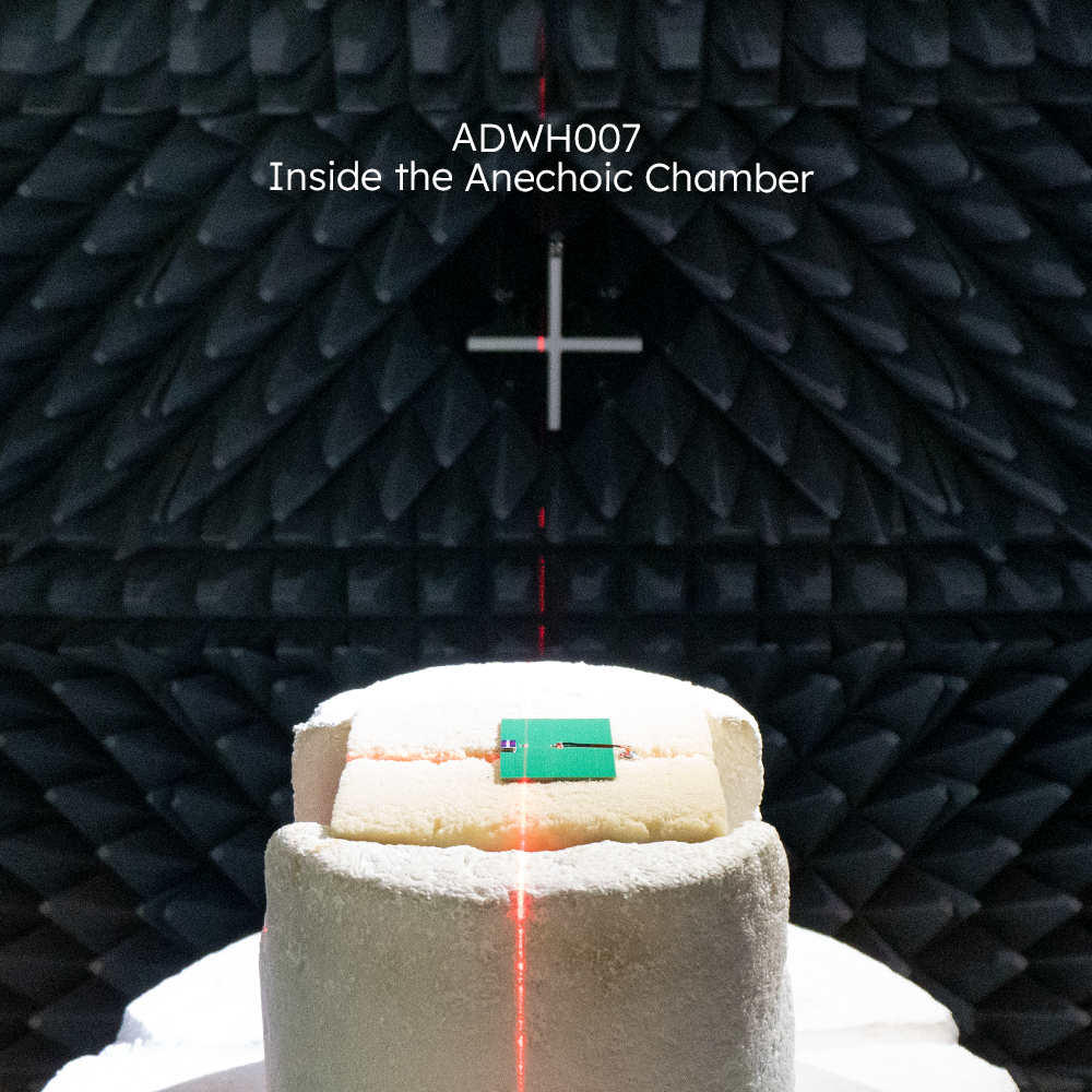 ADWH007 tested in anechoic chamber