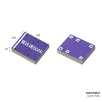 ADWH007 antenna dimensions 8.0x6.6x1.6mm