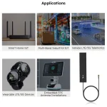 AICF007 IoT and Industrial Applications of 65x15mm LTE SMA Male Antenna