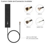 ABOOSTY AICF-06515-SMA | 4G LTE 65x15mm Flex PCB Antenna with 450mm Cable and SMA Male Connector