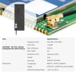 ABOOSTY AICF008 – 4G LTE Embedded Flex PCB Antenna with IPEX Connector Specifications