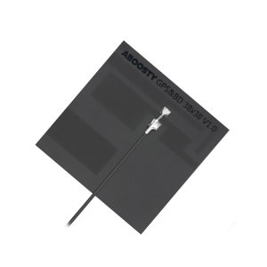 AIGF002 GPS L1，Beidou B1， Galileo G1 38x38mm GNSS FPC Antenna front view