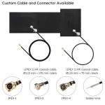 155×60mm NFC 2×2 MIMO antenna for industrial IoT devices