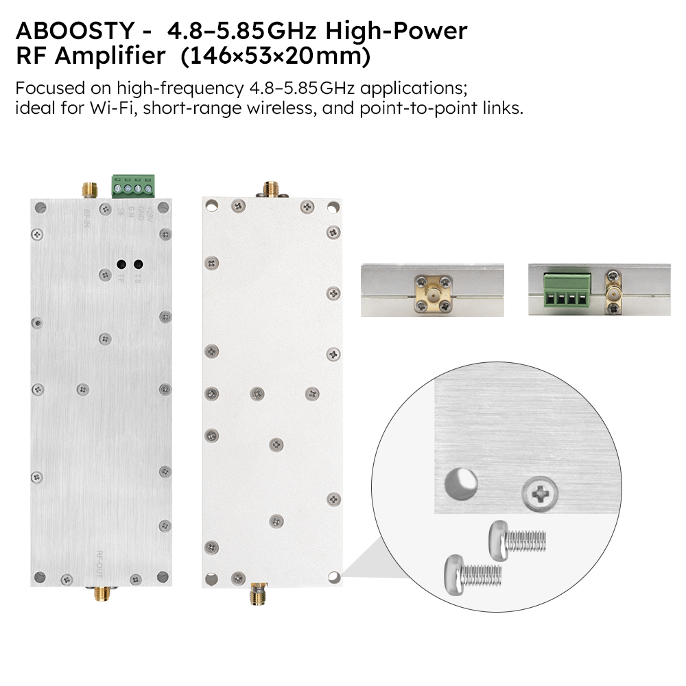 AEHN001 High Gain RF Amplifier - ABOOSTY