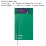 ADCP002 evaluation board 120 × 70 × 1.6 mm for LTE-M and NB-IoT testing