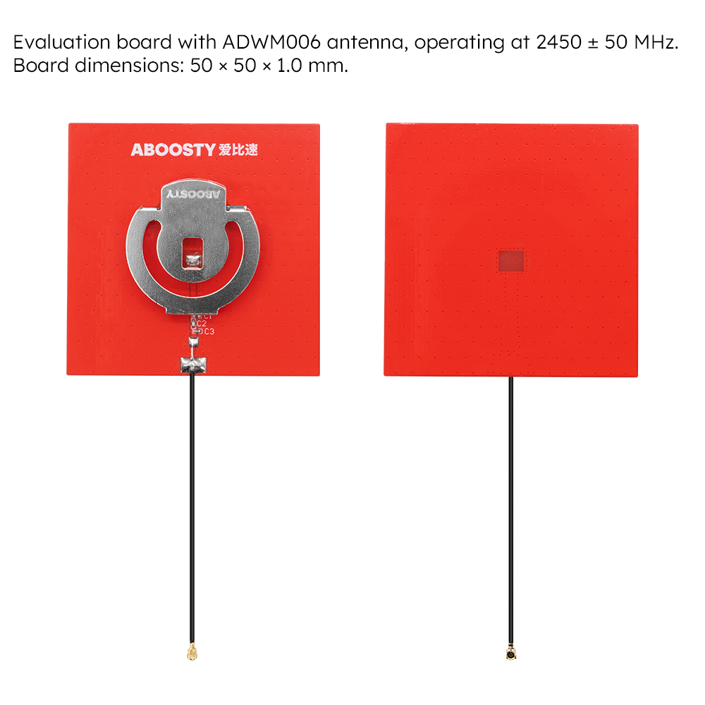 Evaluation-Board-ADWM006-2.4GHz-Wifi-metal-antennas